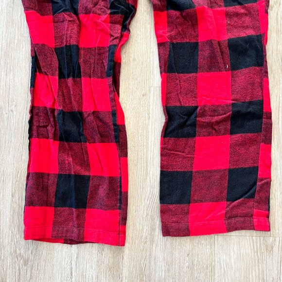 Mens Old Navy Red Plaid Lounge Pants - XXL Tall - Picture 3 of 5